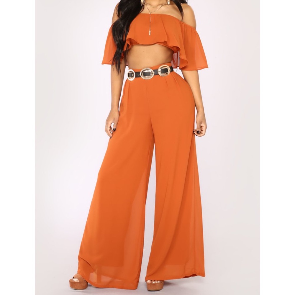 Two Piece Pants Set